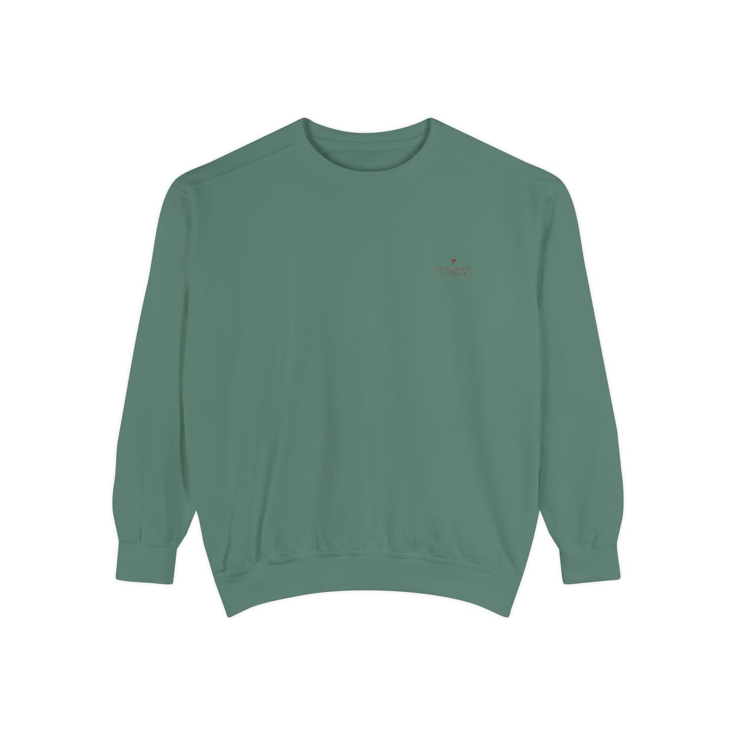 Comfy Unisex Garment-Dyed Sweatshirt - Perfect for Relaxation and Casual Outings