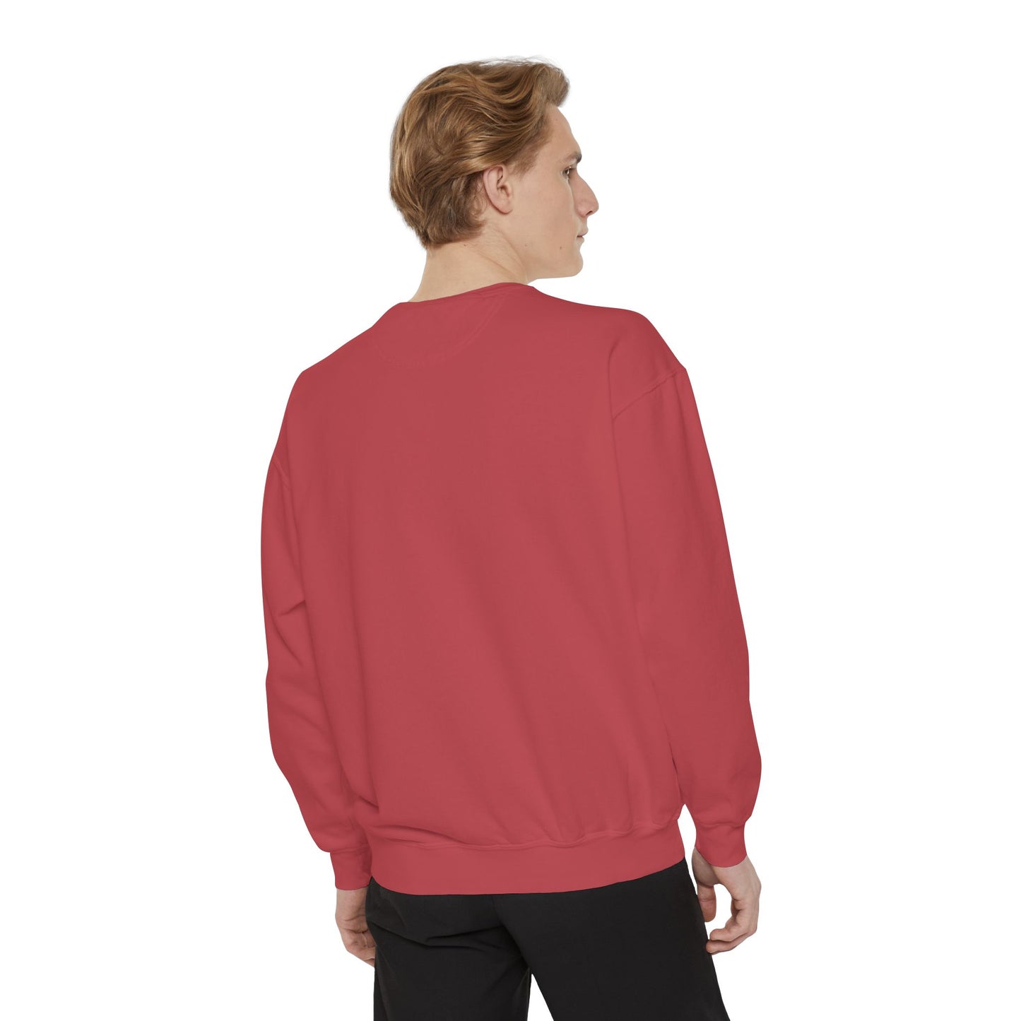 Comfy Unisex Garment-Dyed Sweatshirt - Perfect for Relaxation and Casual Outings