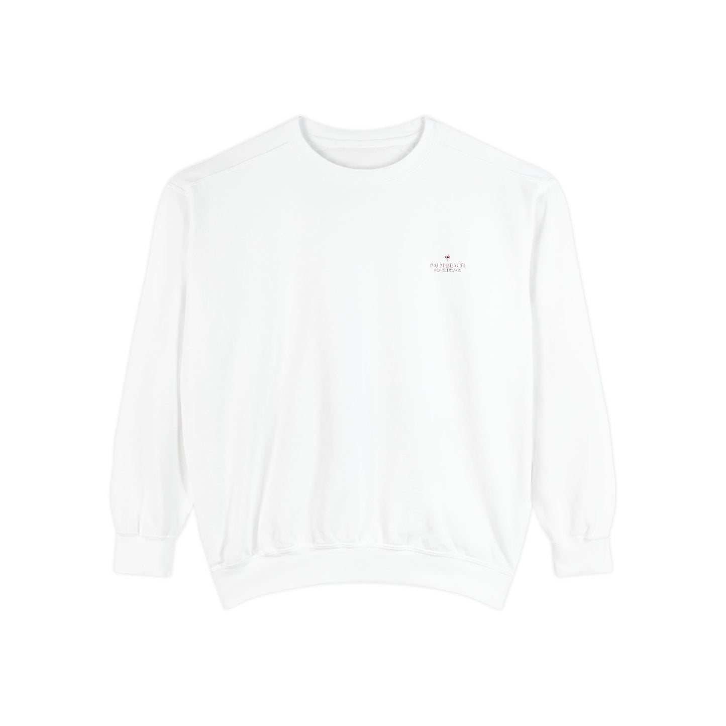 Comfy Unisex Garment-Dyed Sweatshirt - Perfect for Relaxation and Casual Outings