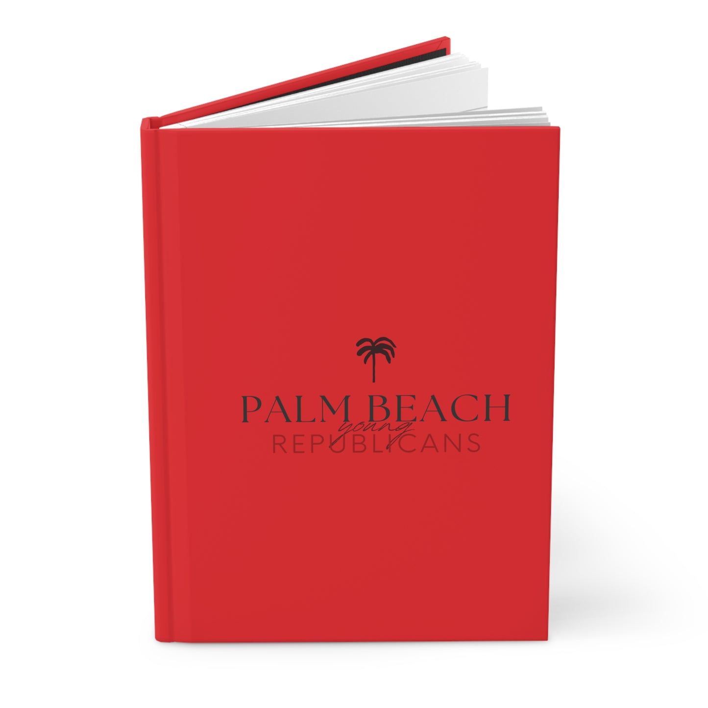 Palm Beach Republicans Hardcover Journal - Stylish Red Notebook for Political Enthusiasts