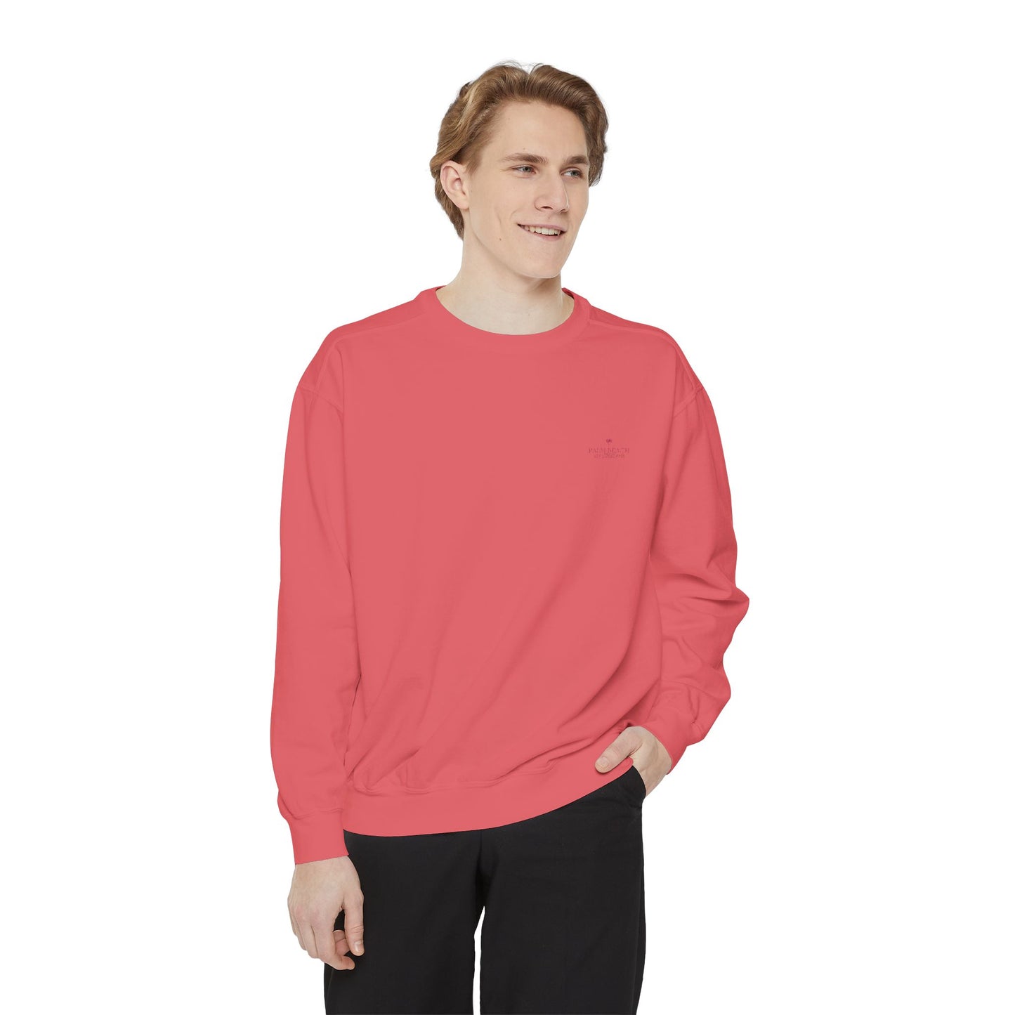 Comfy Unisex Garment-Dyed Sweatshirt - Perfect for Relaxation and Casual Outings