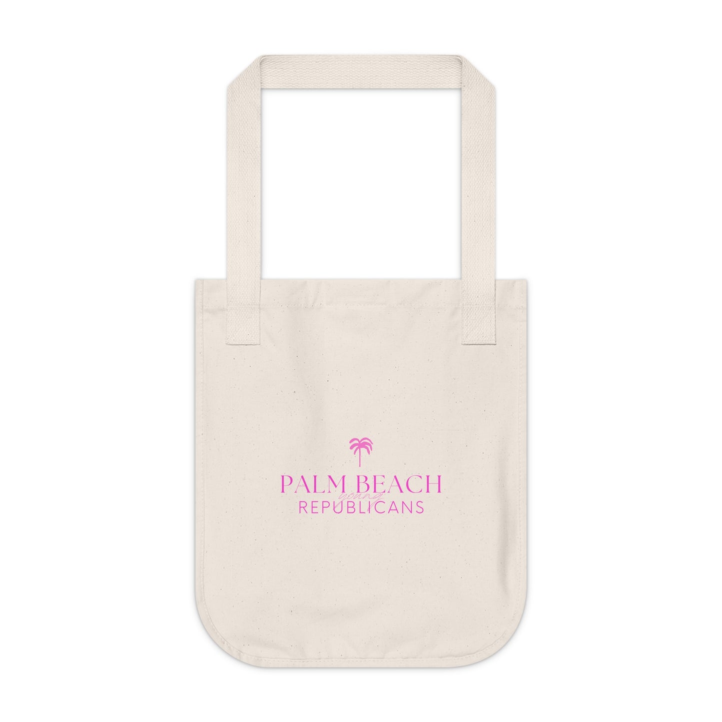 Palm Beach Republicans Organic Canvas Tote Bag - Eco-Friendly Shopping & Daily Use