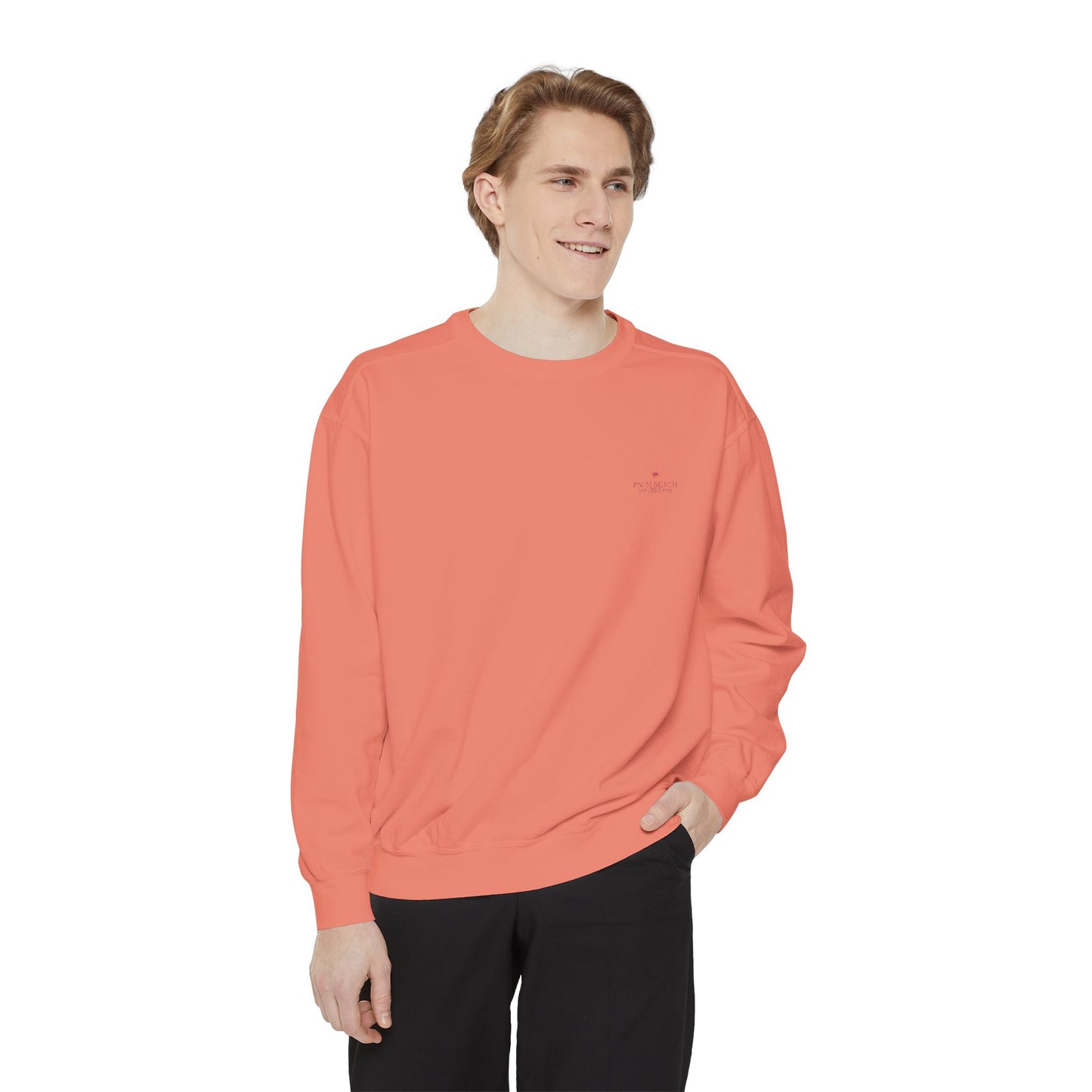 Comfy Unisex Garment-Dyed Sweatshirt - Perfect for Relaxation and Casual Outings