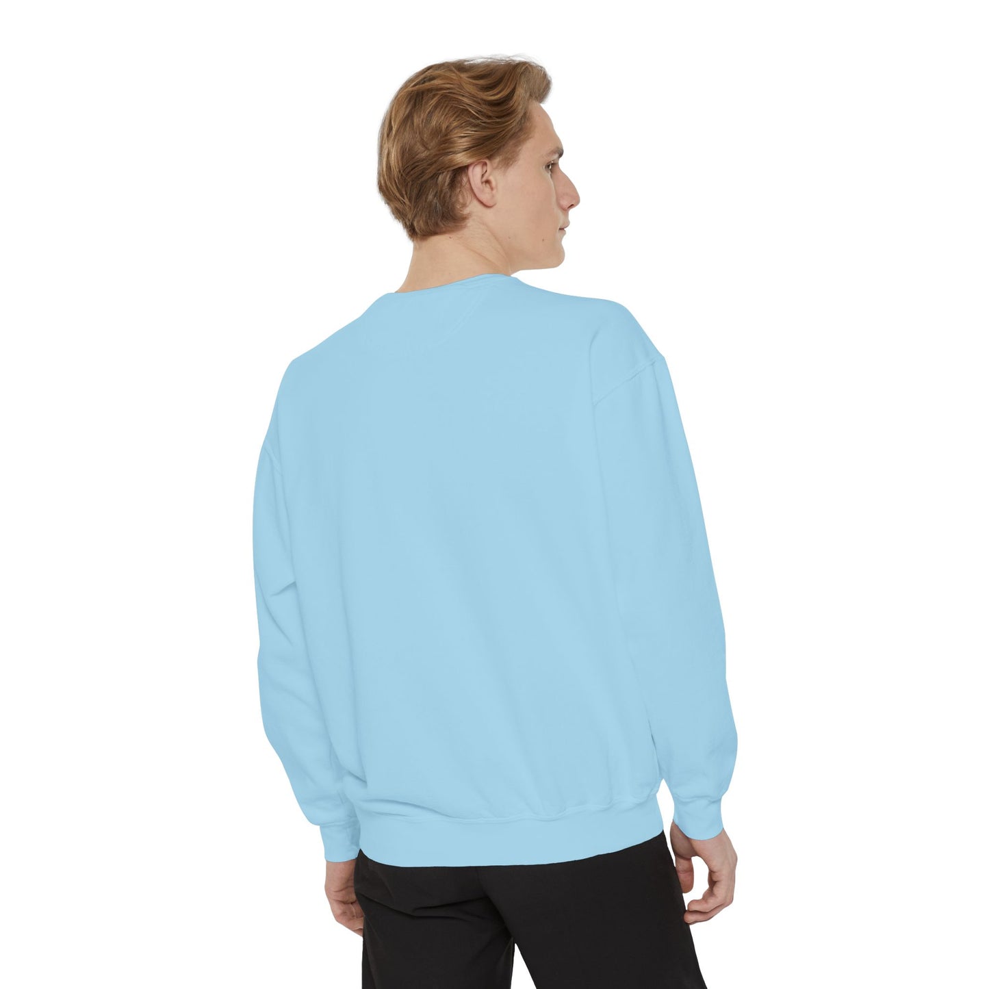 Comfy Unisex Garment-Dyed Sweatshirt - Perfect for Relaxation and Casual Outings