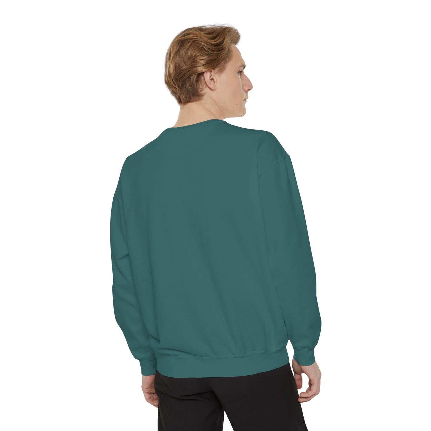 Comfy Unisex Garment-Dyed Sweatshirt - Perfect for Relaxation and Casual Outings