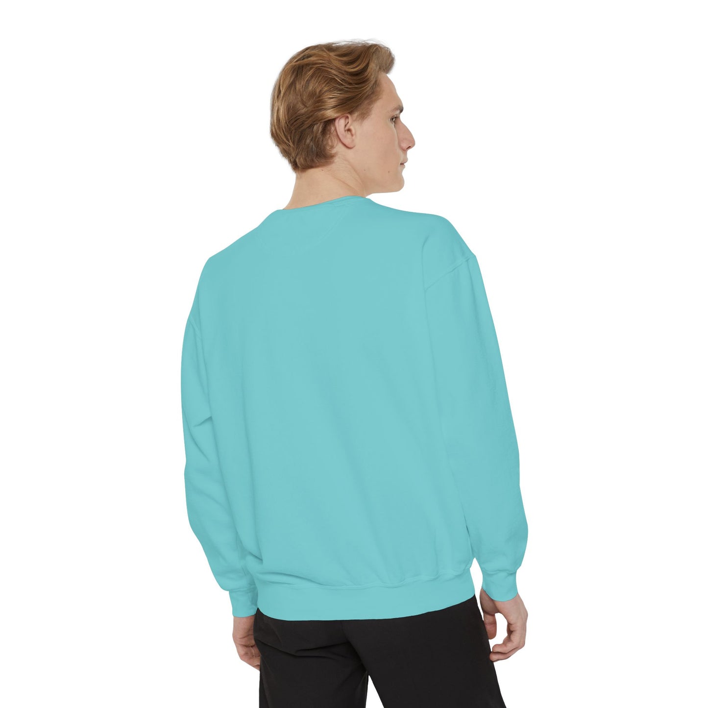 Comfy Unisex Garment-Dyed Sweatshirt - Perfect for Relaxation and Casual Outings
