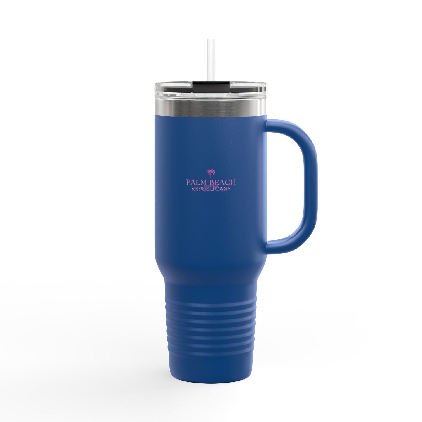 Insulated Travel Mug - 40oz with Palm Beach Republicans Design | Perfect for Daily Commutes, Beach Days, and Gifts
