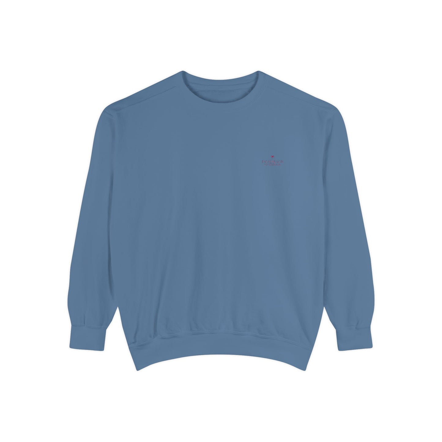 Comfy Unisex Garment-Dyed Sweatshirt - Perfect for Relaxation and Casual Outings