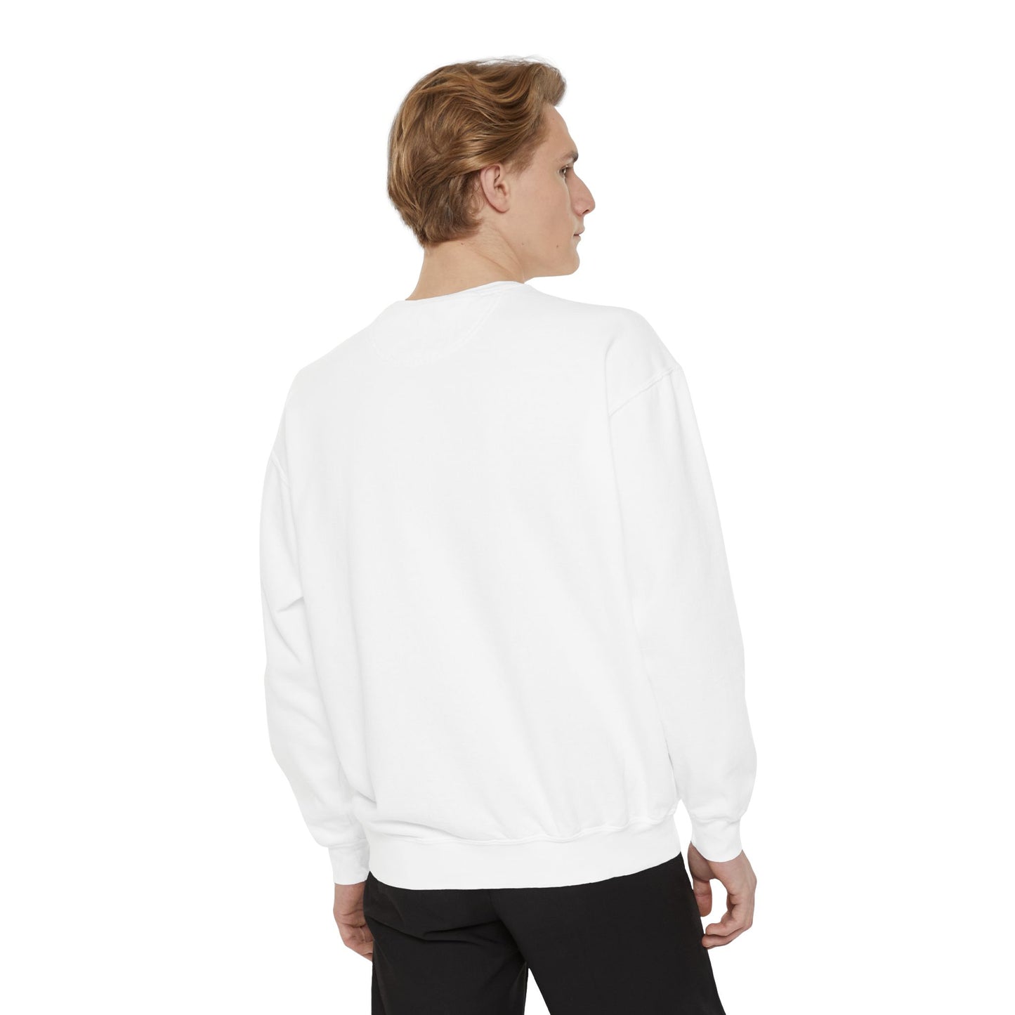 Comfy Unisex Garment-Dyed Sweatshirt - Perfect for Relaxation and Casual Outings