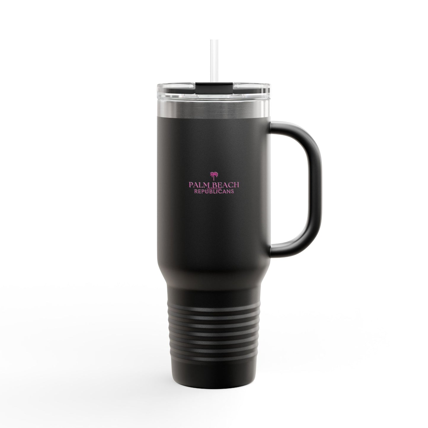Insulated Travel Mug - 40oz with Palm Beach Republicans Design | Perfect for Daily Commutes, Beach Days, and Gifts