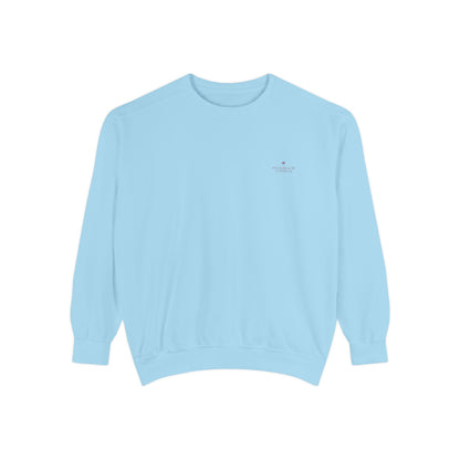 Comfy Unisex Garment-Dyed Sweatshirt - Perfect for Relaxation and Casual Outings