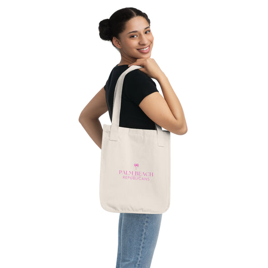Palm Beach Republicans Organic Canvas Tote Bag - Eco-Friendly Shopping & Daily Use