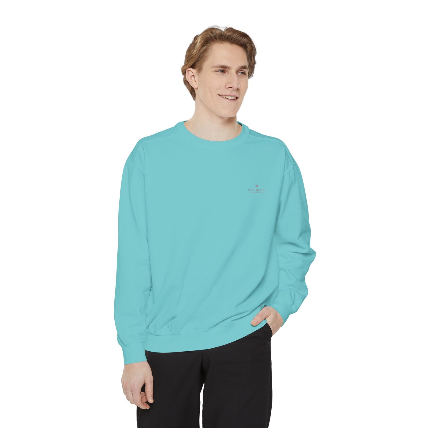 Comfy Unisex Garment-Dyed Sweatshirt - Perfect for Relaxation and Casual Outings