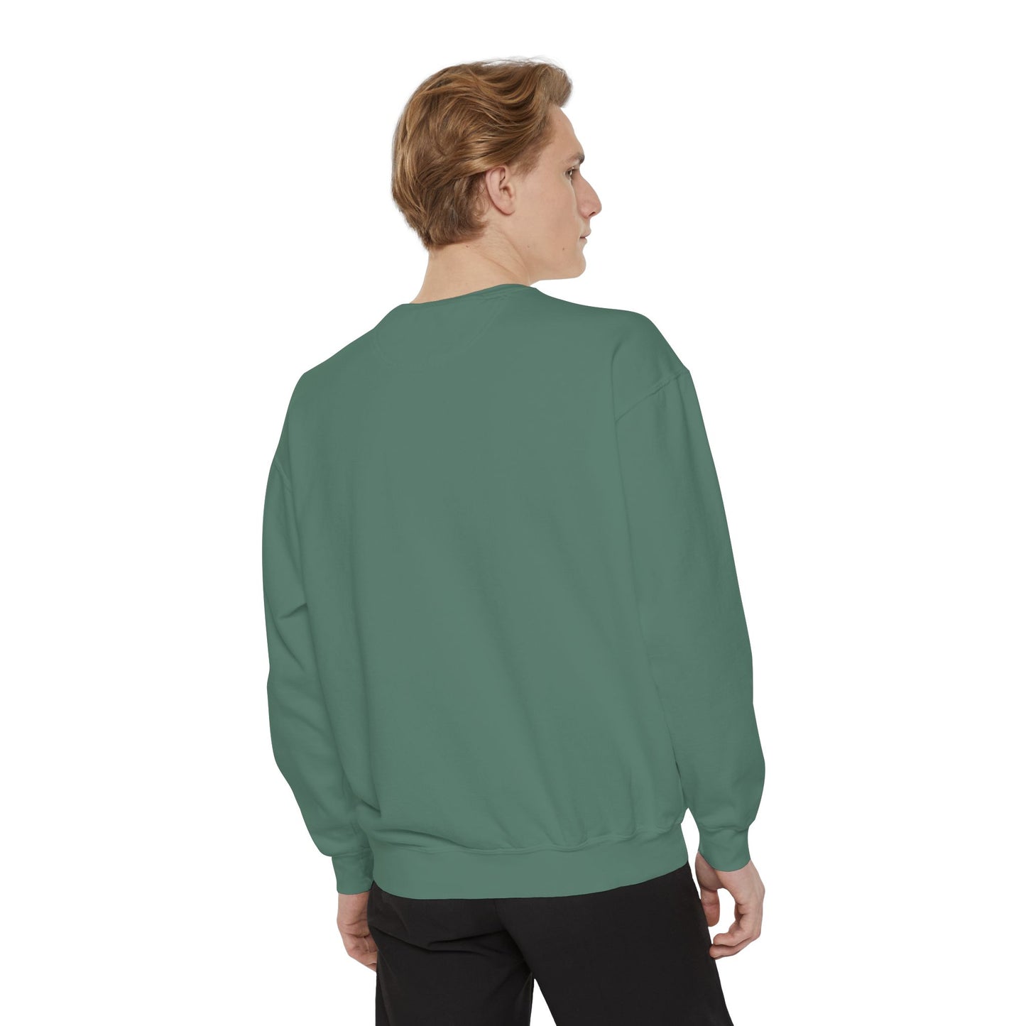 Comfy Unisex Garment-Dyed Sweatshirt - Perfect for Relaxation and Casual Outings