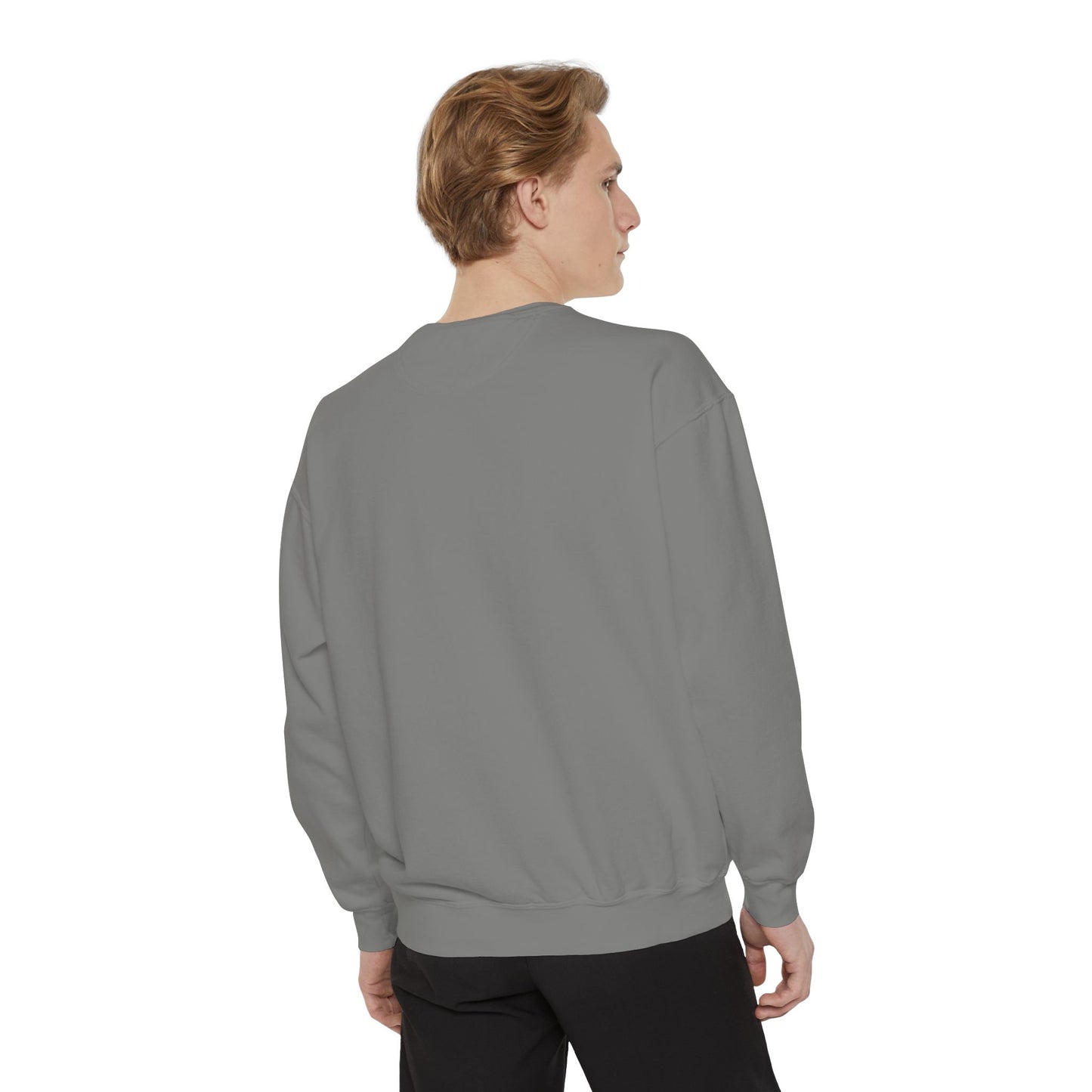Comfy Unisex Garment-Dyed Sweatshirt - Perfect for Relaxation and Casual Outings